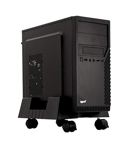 iggual SOP1 Soporte CPU Ajustable con Ruedas
