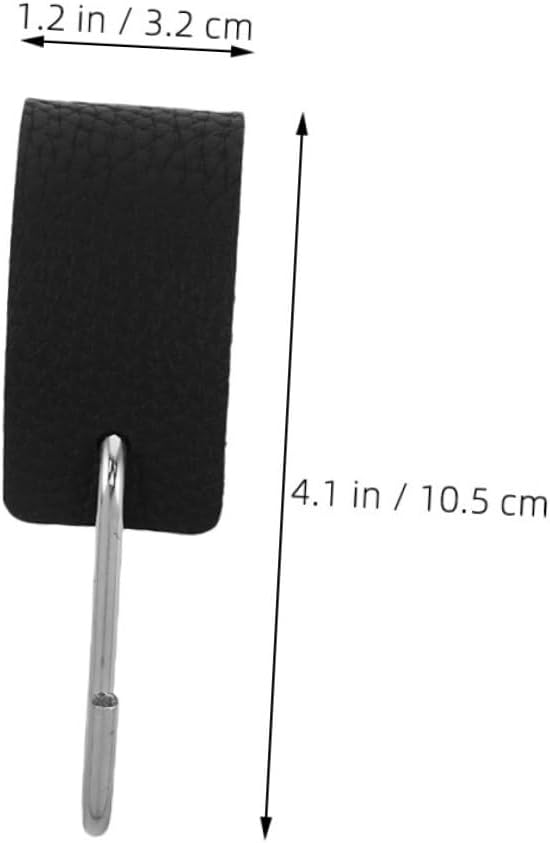 TOYANDONA 10pcs Pu Coated Metal S Hooks Small Space-Saving Utility Hooks Heavy Duty for Hanging Tools Gear Bags Camping Kitchen Bathroom Storage image 2