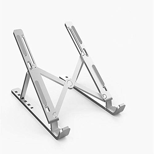 Laptop-Ständer Aluminium Verstellbare Laptop-Halterung Zusammenklappbar Tragbares Notebook MacBook Ipad Lenovo Halterung Lift Kühlhalterung