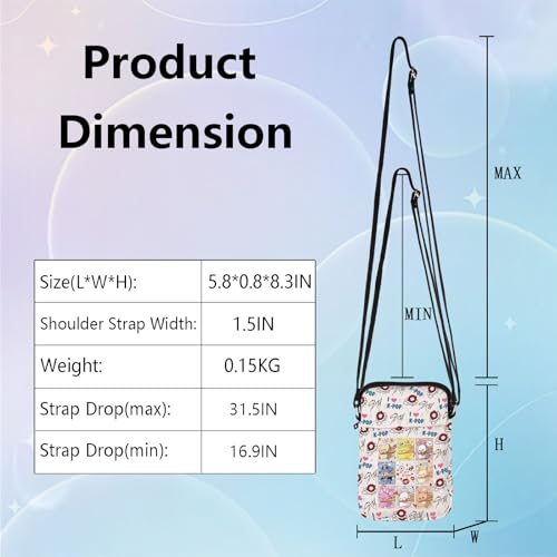 WSNANG Group Crossbody Bag Cartoon Member Shoulder Bag Stay Fandom Gifts Music Lover Gifts Music Merchandise4