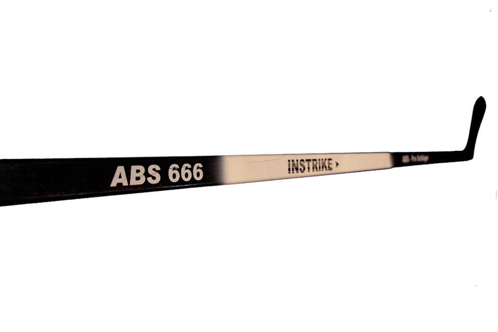 666 Raquette en bois ABS Junior 52" - 132 cm de long pour les enfants de 9 à 15 ans avec truelle en ABS renforcée pour débuter en ligne et hockey sur glace