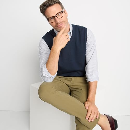 Lands' End Men's Fine Gauge Cotton Vest4