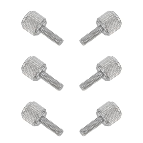 DRESSOOS 6 Tornillos de Bloqueo de Metal de Alta Dureza para Calibrador Vernier M2.5x8mm Sujeción Precisa y Compatibilidad para Medición Industrial