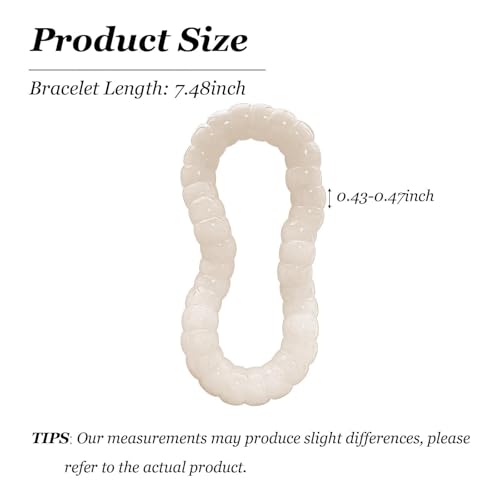 Image of Fidget Bracelet Bodhi Seed Bracelets Anxiety Fidget Bracelets Protection Healing Stretch Alleviate Anxiety Stress Protection Healing Bodhi Jewelry Gifts for Women Men