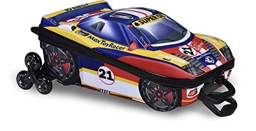 Mochila Com Rodinha 3D F4 Super - Maxtoy