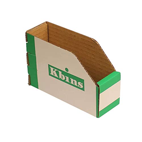 Pack of 50 K Bins - 100mm High Cardboard Storage/Picking Bins (150 x 50mm - A1505)