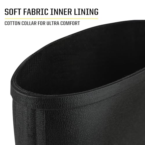 DaeRainy Women Waterproof Rain Boots Mid-Height PVC Rubber Boots Garden Shoes for Outdoor2