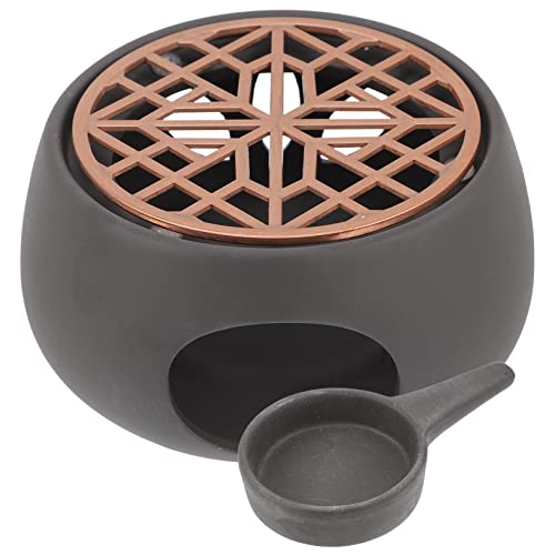 MUCKLILY Japanese Teapot Warmer Set Ceramic Tea Heating Stove Multifunctional Candle Warmer
