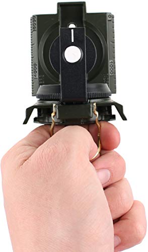 Mil-Tec Kompass-15791500 - Bussola nera, taglia