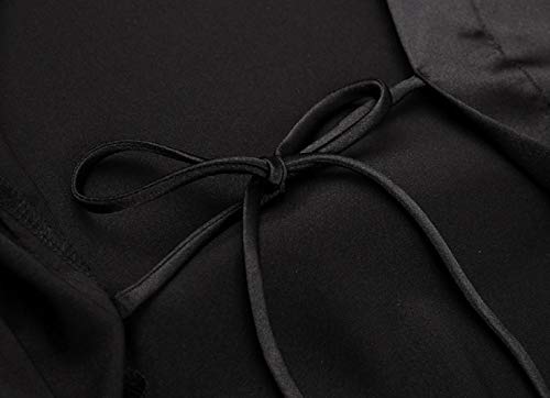 Women's Satin Kimono Robes with Gold Glitters Bride Bridesmaid Wedding Party Getting Ready Sleepwear Bathrobe4