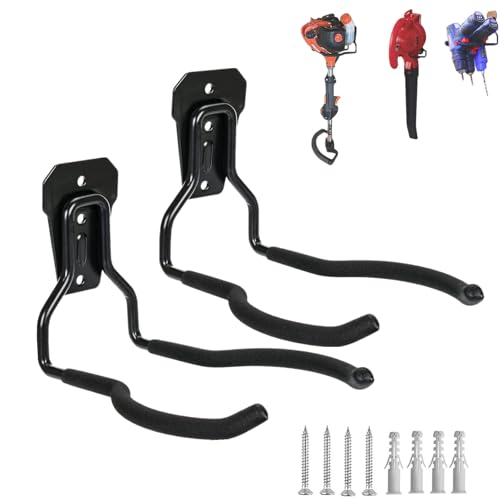 Wandhalterung Motorsensen, Falezern 2 Stücke freischneider aufhänger, Rasentrimmer Aufhänger, Wandhalter für Freischneider, motorsense halterung, Rasentrimmerhalter für Garagentrimmer, Gartengeräte. Wandhalterung Motorsensen, Falezern 2 Stücke freischneider aufhänger, Rasentrimmer Aufhänger, Wandhalter für Freischneider, motorsense halterung, Rasentrimmerhalter für Garagentrimmer, Gartengeräte.