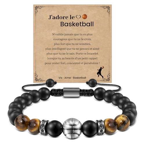 CheersLife Bracelets Basket Ball, Bracelet Joueur Basketball...