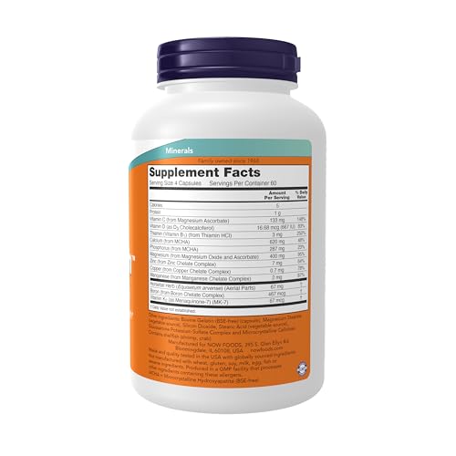 NOW Supplements Bone Strength MCHA