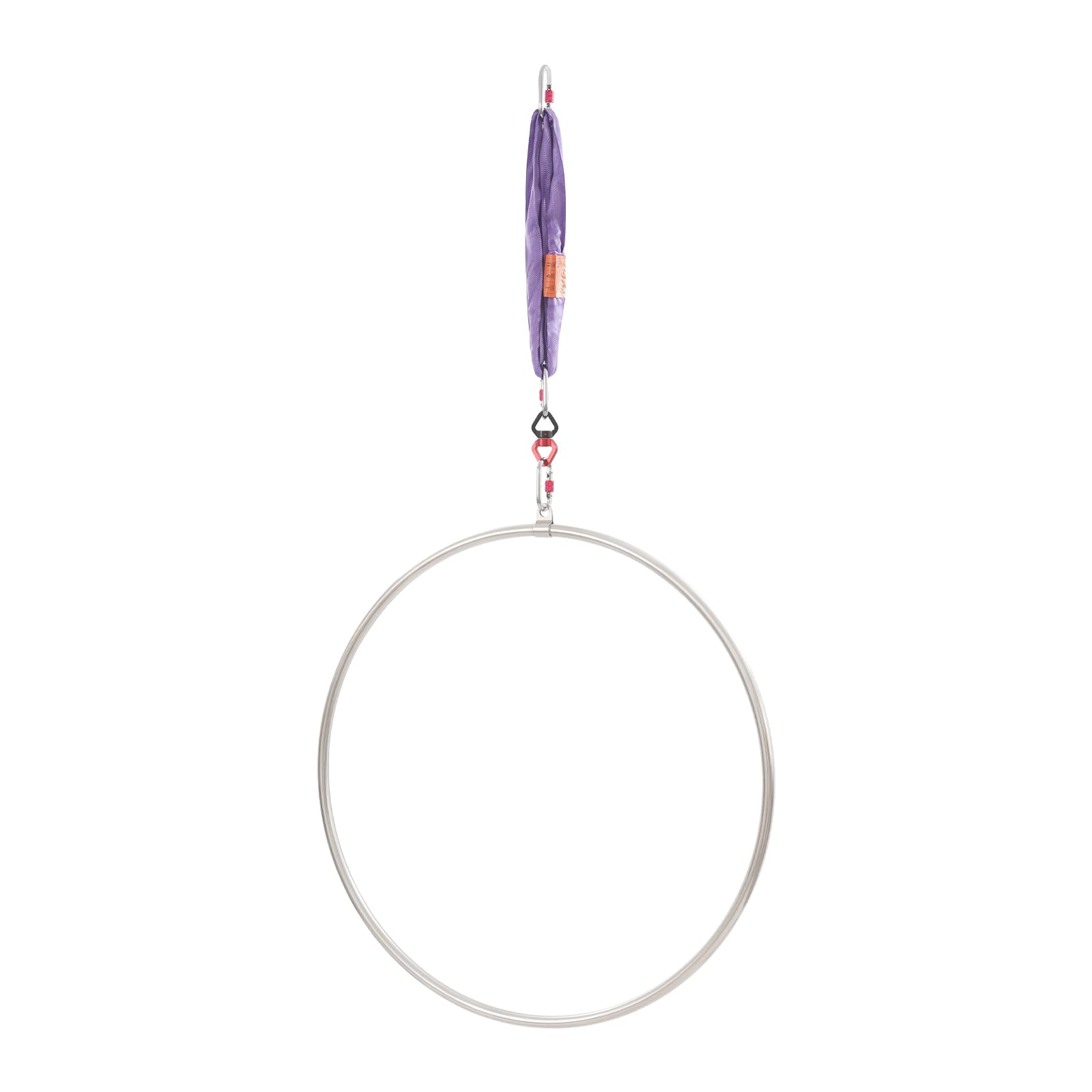 Aerial Hoop Set da 95 cm, per acrobazia aerea, fitness a casa, in