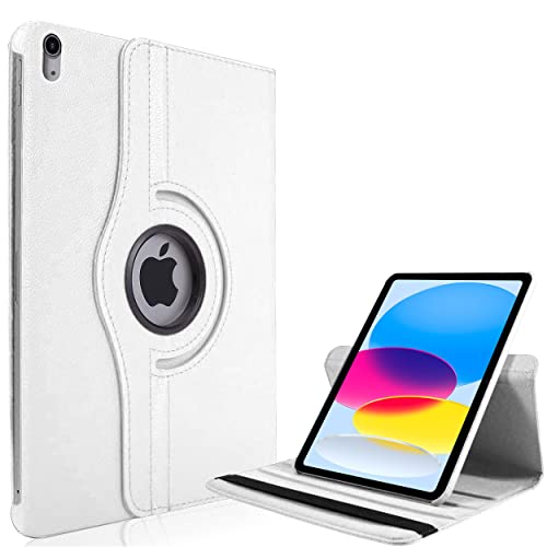 KONDUWANA 10.9 Inch iPad 10th Generation Case 2022, White