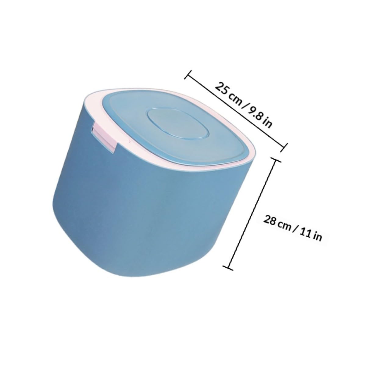COLLBATH Caja De Comida Para Perros y Gatos Contenedor De Almacenamiento De Grano 11l Sellado Previene La Humedad Mantiene La Frescura