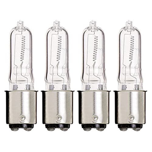 Kor K01037 Q100Cl/Dc - 120-Volt - Halogen Jd Type T4 - Ba15D - Dc Bayonet Base - 100-Watt - Clear Light Bulbs cover