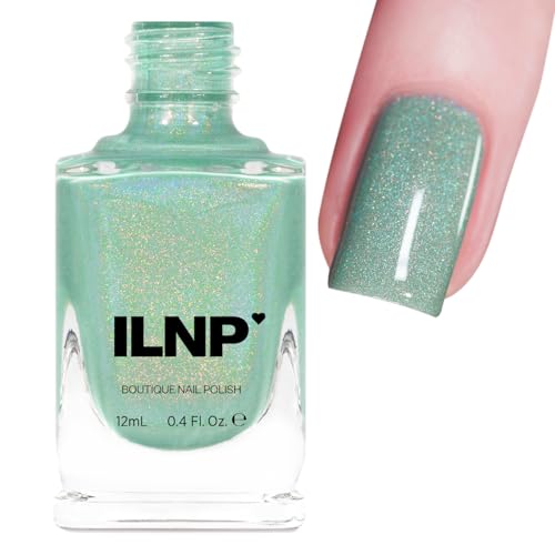 Image of ILNP Princeton - Refined Mint Green Holographic Nail Polish