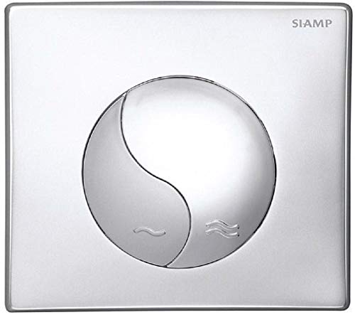 PLAQUE DE COMMANDE CHROME BRILLANTE YING YANG SIAMP
