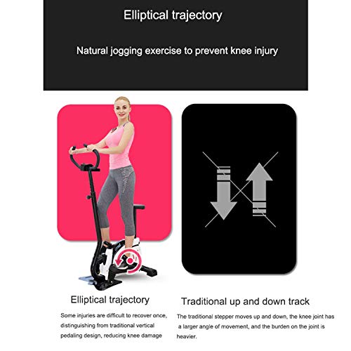 Image of Workout Machine for Home Use Stepper with Handle Workout Fitness Machine Pulling Rope Sport Exercise