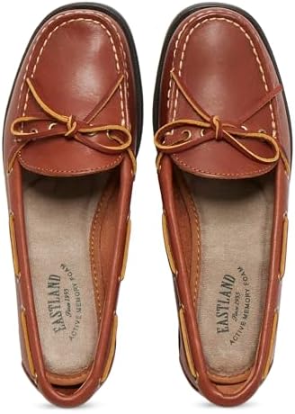 Eastland Women's Yarmouth Slip-On Loafer, Tan, 8 M US | Image 4