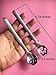 8-Pack Cat Paw 18/10 Stainless Steel Teaspoon, Coffee, Stirring, Sugar, Cake, Desser, Ice Cream Spoon, 5.9 Inches.
