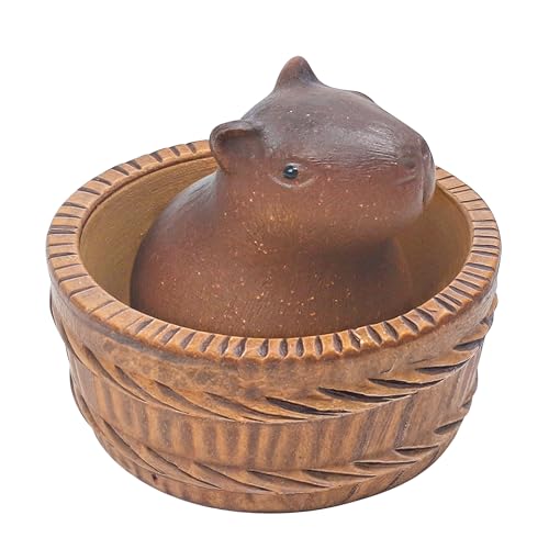 Kung Fu Tea Capybara, Capybara Tea Pets, Clay Cute Small