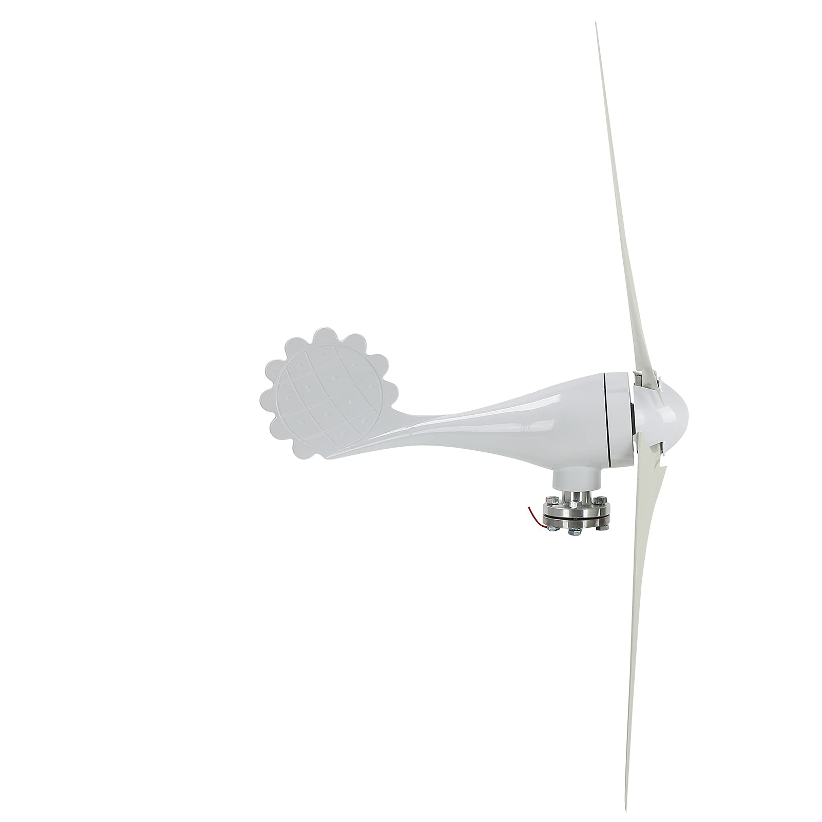 Wakects Kit Turbina Eolica, Generatore Eolico da 400 W 12 V con Lega di Alluminio e Fibra di Nylon, 3 Pale, velocità del a Bassa velocità, Doppio Cuscinetto, per di Ricarica Esterno Casa Fattoria