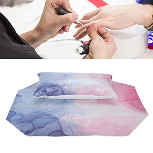 Maniküre Kissen, Maniküre Kissen Professionelle Abnehmbares Handkissen Pu Leder Waschbare Matte Nageltisch Techniker… – Bild 3