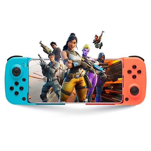 Image of NITHO Wireless Mobile Gaming Controller for iOS & Android Phones, PC, Tablets, Switch | Full Size Adjustable, Customizable Back Buttons, Joystick for Cloud Gaming, PS Remote Play, Arcade MFI Games