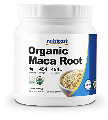 Nutricost Organic Maca Root Powder (1 LB)