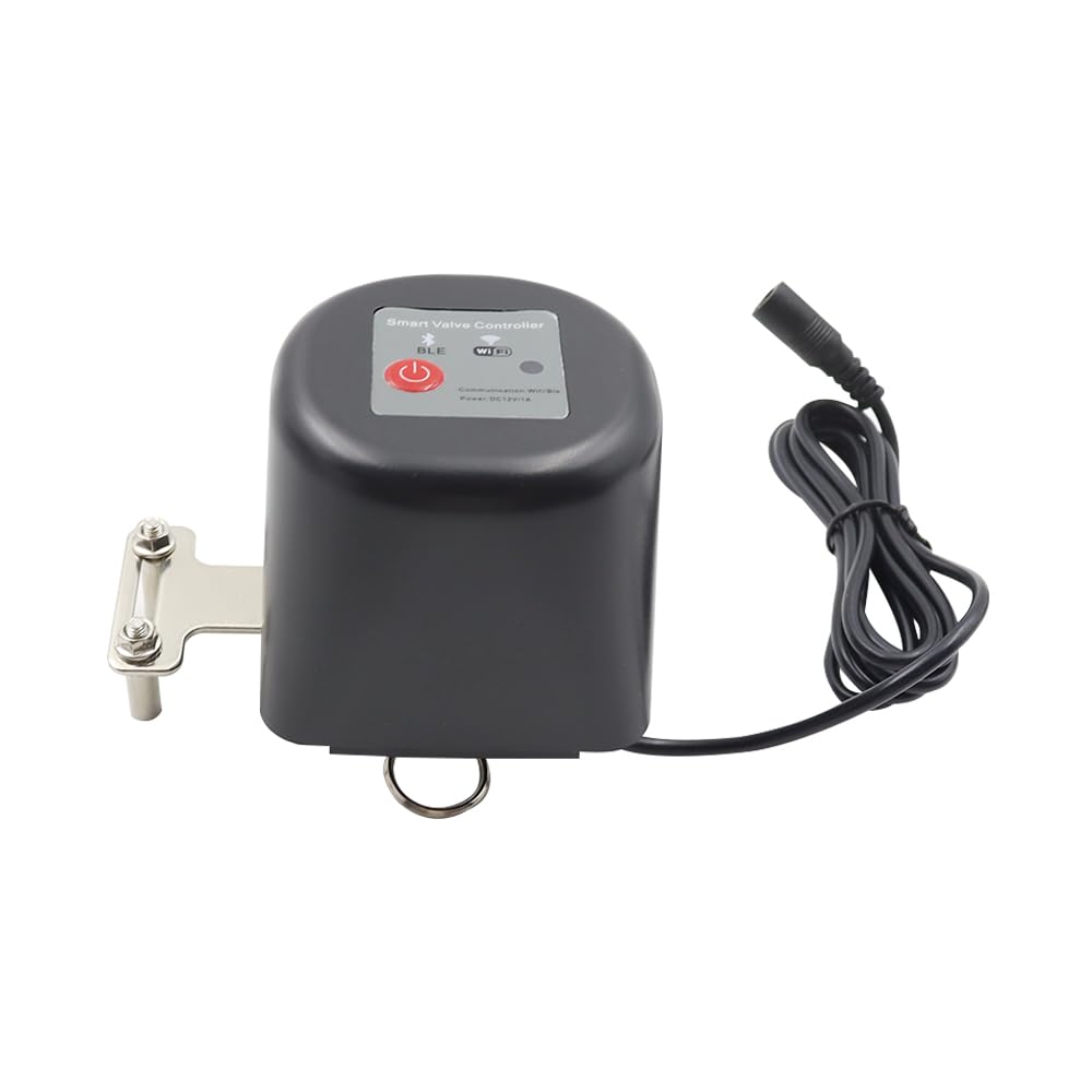 POFET Valve d'eau Intelligente, minuterie d'eau WiFi, Prise en Charge de la télécommande du téléphone Portable, Compatible avec Smart Life, Support Tuya, Assistant Vocal