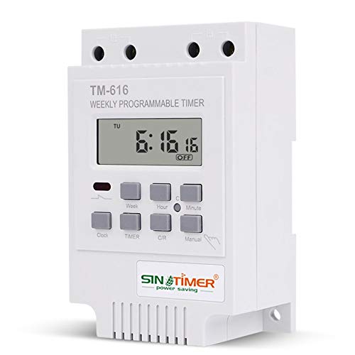 SINOTIMER TM616W-2 30A 220V Electronic Programmable Digital Control Timer Rodalind