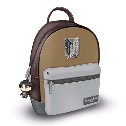 ‎Pyramid International Attack On Titan Season 3 Fashion Backpack Mixte Sac à dos tendance Attack...