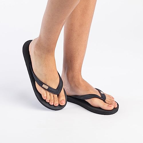 Feelgoodz Women's Classicz Core Natural Rubber Flip Flops2