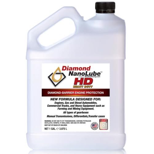 BestLine Racing Nano-Diamond Engine Oil Additive for all Gas & Diesel Engines - Reduces Wear, Noise, Vibration - Boosts Fuel Economy & Horsepower - Made in the USA, Treats 9-10 Gallons of Oil.