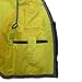 Radians SV55 Class 2 Heavy Woven Two Tone Engineer Vest with Padded Neck to Support Extra Weight in Cargo Pockets, Green, 2X-Large