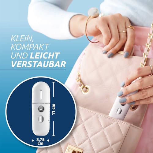 tickSAFE Wespenabwehr-Sprüher | Schnell, effektiv und schonend Wespen, Bienen und Hummeln mit Wasserdampf vertreiben | 10 min. Akkubetrieb, 1 h USB Aufladung | Easy durch den Sommer