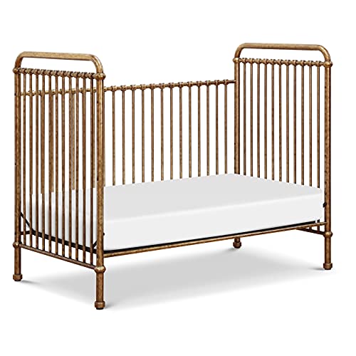 Namesake M15501VG Abigail 3-In-1 Convertible Metal Crib In Vintage Gold thumb #7