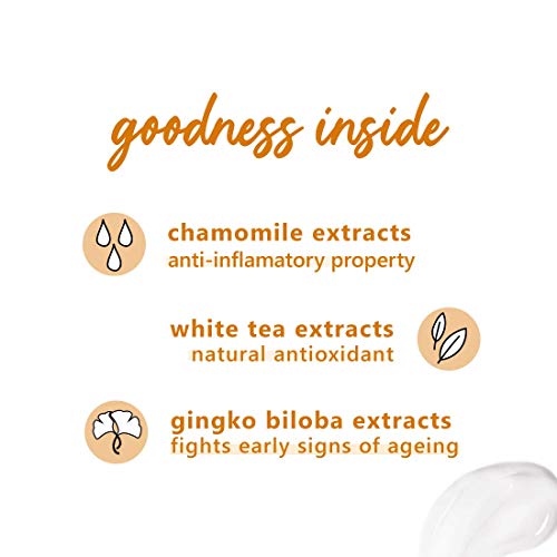 Plum Chamomile & White Tea Sheer Matte Day Cream SPF50 - Image 5