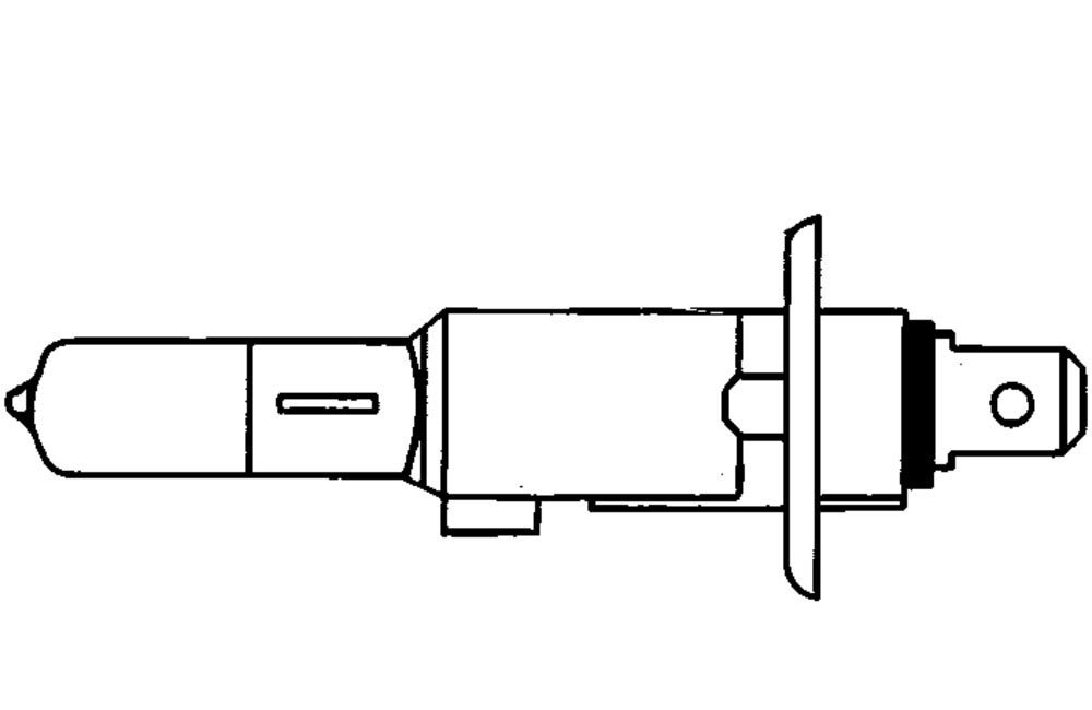 HELLA 8GH 002 089-153 Halogène Ampoule - H1 - High Wattage only for
