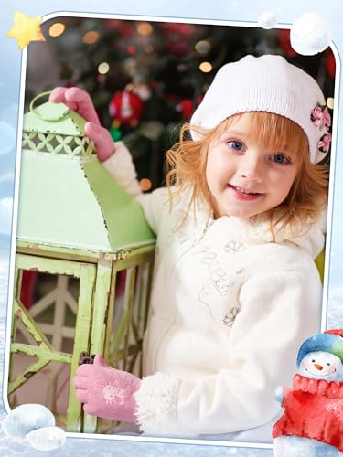 Image of EBOOT 3 Pairs Winter Kids Gloves Warm