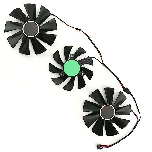 T129215SU 95mm 12V 0.5A 4 Pin Graphics Card Cooling Fan Replacement for POWERCOLOR RX 6950XT 6900xt 6800XT 6800 6750XT 6700xt Red Devil Video Card Cooler Fans