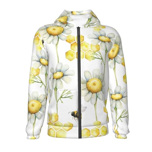 Sweet Honey Kid Hoodies Boys Zip Up Sweatshirts Girls Pullover with Pocket2