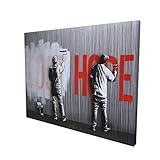 SEEQOCO Banksy Graffiti Wall Art Colorful Street Art Painting Banksy Wall Art Canvas Prints Home...