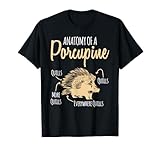 Anatomy Of A Porcupine Porcupine T-Shirt