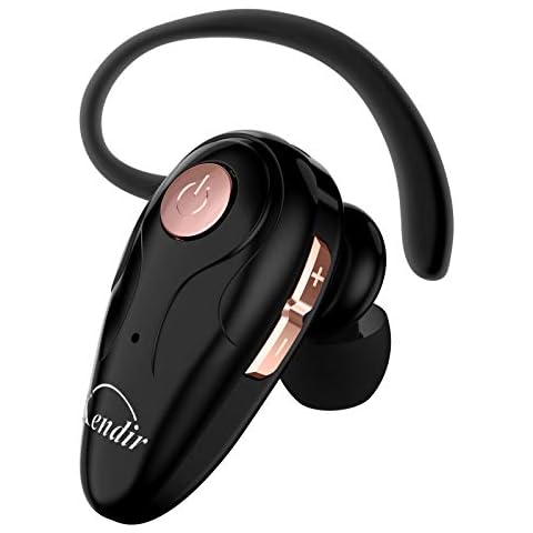 Kendir Bluetooth Headset: Ultralight Earpiece with Hi-Fi Sound and Comfortable Fit Cover