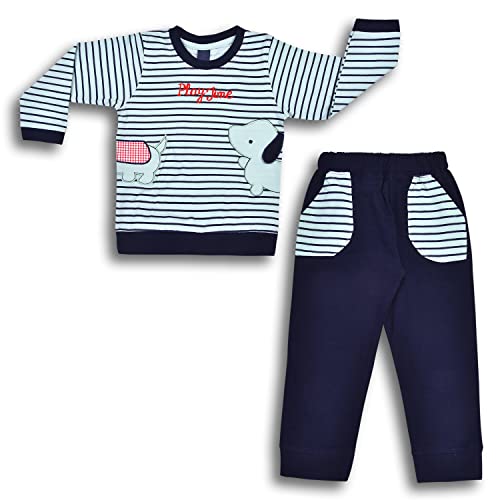 Image of Wish Karo Cotton Clothing Sets For Baby Boys-(bt76nw)