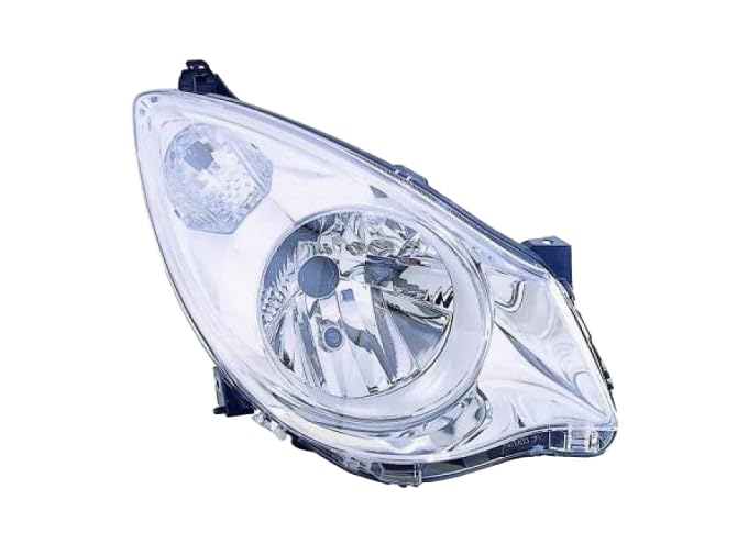Faro Fanale Proiettore Anteriore DX Destro Compatibile Per Agila B dal 2008 Predisposto Per Regolazione Elettrica Gruppo Ottico