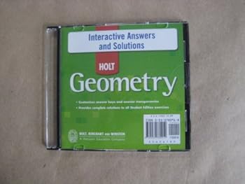 Hardcover Interactive Answ/Sol CD-ROM Geom 2007 Book